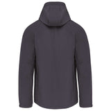 Vīriešu trīsslāņu softshell jaka ar kapuci KARIBAN K413