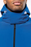 Vīriešu trīsslāņu softshell jaka ar kapuci KARIBAN K413