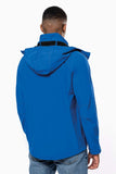 Vīriešu trīsslāņu softshell jaka ar kapuci KARIBAN K413