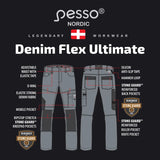 Darba bikses Pesso Denim Flex Ultimate Strech 155
