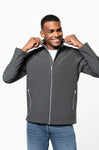 Vīriešu divslāņu softshell jaka KARIBAN K424