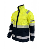 Antistatiska darba jaka BoSafety MULTISAFE III kat. Hi-vis C2