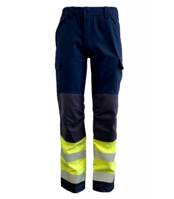 Antistatiskas bikses BoSafety MULTISAFE III kat. Hi-vis C1