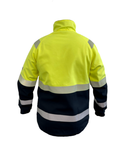 Antistatiska darba jaka BoSafety MULTISAFE III kat. Hi-vis C2
