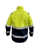 Antistatiska darba jaka BoSafety MULTISAFE III kat. Hi-vis C2