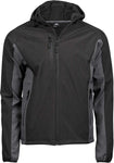 Vīriešu trīsslāņu softshell jaka ar kapuci Tee Jays TJ 9514
