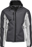 Vīriešu trīsslāņu softshell jaka ar kapuci Tee Jays TJ 9514