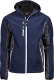 Vīriešu trīsslāņu softshell jaka ar kapuci Tee Jays TJ 9514