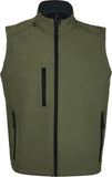 Vīriešu trīsslāņu softshell veste SOL'S 46601 Rallye Men