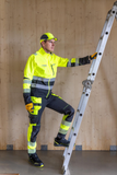 Elastīga darba jaka WORTEX W925 HI-VIS 
