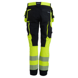 Elastīgas darba bikses WORTEX W935 HI-VIS