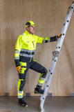 Elastīgas darba bikses WORTEX W935 HI-VIS