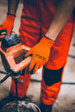 Lateksa pārklājuma cimdi WORTEX WG330