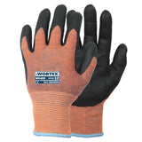 Nitrila pārklājuma cimdi WORTEX WG485