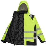Ziemas softshell darba jaka Stepo WINTER TEXAS HI-VIS