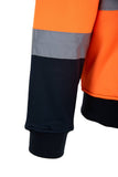 Darba džemperis ar rāvējslēdzēju BRIXTON FLASH Hi-vis C2