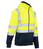 Darba džemperis ar rāvējslēdzēju BRIXTON FLASH Hi-vis C2