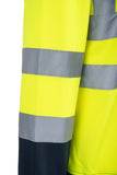 Darba džemperis ar rāvējslēdzēju BRIXTON FLASH Hi-vis C2