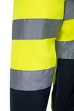 Darba džemperis ar rāvējslēdzēju BRIXTON FLASH Hi-vis C2