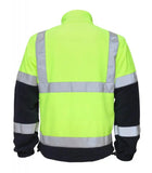 Flīsa jaka BoSafety FLEECE Hi-vis Class 2 0402