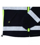 Flīsa jaka BoSafety FLEECE Hi-vis Class 2 0402