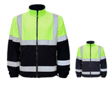 Flīsa jaka BoSafety FLEECE Hi-vis Class 2 0402