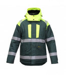 Ziemas jaka BoSafety CANVAS NEW ar atstarojošām joslām FB-8926NEW