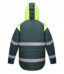 Ziemas jaka BoSafety CANVAS NEW ar atstarojošām joslām FB-8926NEW