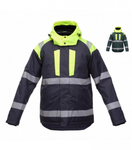 Ziemas jaka BoSafety CANVAS NEW ar atstarojošām joslām FB-8926NEW
