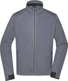 Vīriešu trīsslāņu sporta softshell jaka James & Nicholson JN 1126