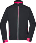 Vīriešu trīsslāņu sporta softshell jaka James & Nicholson JN 1126