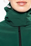 Sieviešu trīsslāņu softshell jaka ar kapuci KARIBAN K414