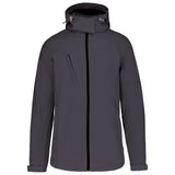 Sieviešu trīsslāņu softshell jaka ar kapuci KARIBAN K414