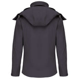 Sieviešu trīsslāņu softshell jaka ar kapuci KARIBAN K414