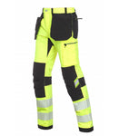 Hi-vis darba bikses 4-WAY STRETCH TENSION PLUS