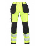Hi-vis darba bikses 4-WAY STRETCH TENSION PLUS