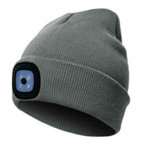 Akrila cepure ar LED gaismu Beanie