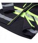 Softshell darba jaka VALENCIA  ar segmentētu atstarotāja joslu