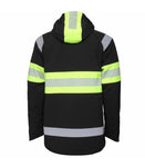 Ziemas softshell darba jaka BoSafety ATLANTA ar HI-VIS elementiem