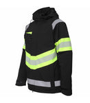 Ziemas softshell darba jaka BoSafety ATLANTA ar HI-VIS elementiem
