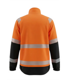 Elastīga darba jaka ar kokvilnas pārklājumu BoSafety COMBO Hi-vis C2