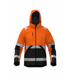 Hi-Vis softshell ziemas jaka BoSafety Atlanta (VALENCIA)