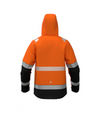 Hi-Vis softshell ziemas jaka BoSafety Atlanta (VALENCIA)