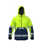 Hi-Vis softshell ziemas jaka BoSafety Atlanta (VALENCIA)