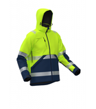 Hi-Vis softshell ziemas jaka BoSafety Atlanta (VALENCIA)