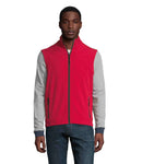 Vīriešu divslāņu softshell veste SOL'S 2887 Race BW MEN