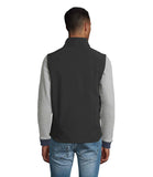 Vīriešu divslāņu softshell veste SOL'S 2887 Race BW MEN