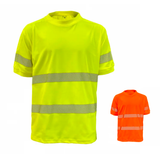 Darba T-krekls BoSafety VIVID Hi-vis C2