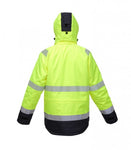 Hi-vis ziemas darba jaka BoSafety GALAXY C3