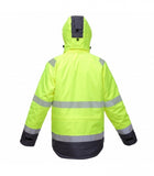 Hi-vis ziemas darba jaka BoSafety GALAXY C3